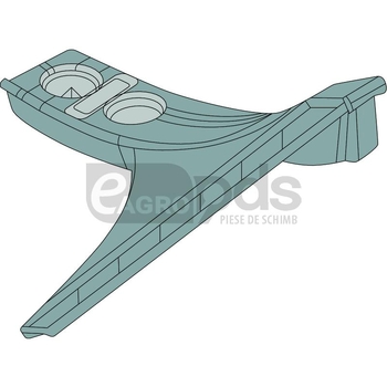 Brazdar tip laba de gasca - Endurance Carbide [11018037]