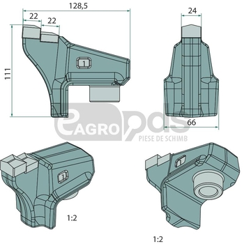 Dinte tocator - Endurance Carbide [11018121]