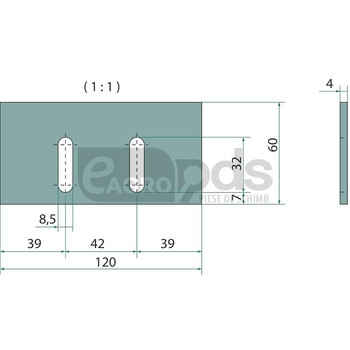 Placa de racleta - GRANIT [11044186]