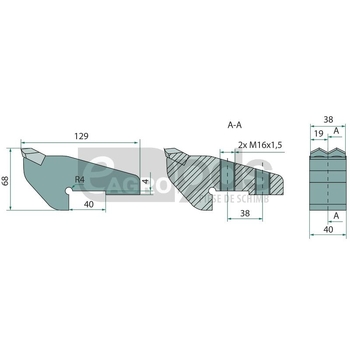 Dinte tocator - Endurance Carbide [11097320]