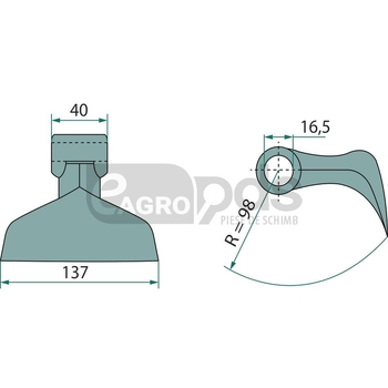 Ciocan batator - GRANIT Heavy Duty [11132575]