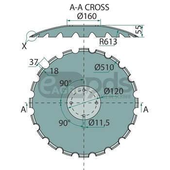 Taler disc - GRANIT [11138920]