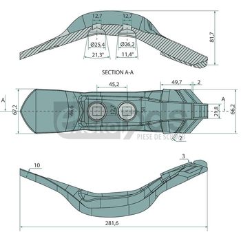 Brazdar - GRANIT Heavy Duty [11141151]