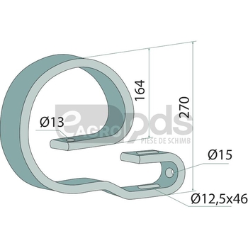 Arc superior 45 x 12 - GRANIT [11205020]