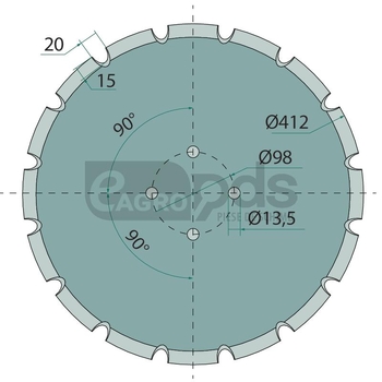 Disc zimtat - GRANIT [11262596]
