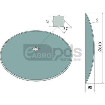 Disc de placa - GRANIT [11462196]