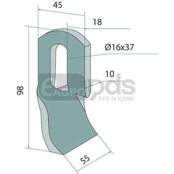 Cutit cutit intors - GRANIT [11484492]