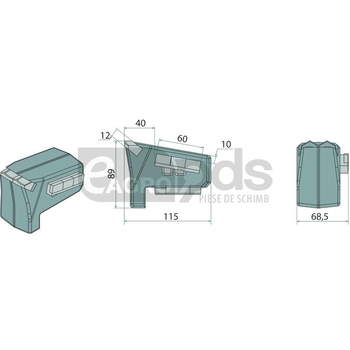 Dinte tocator forestier - Endurance Carbide [11646275]