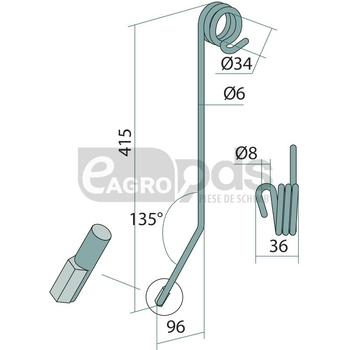 Dinti de grapa - GRANIT Heavy Duty [11646427]