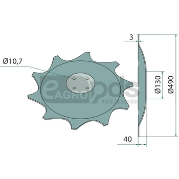Disc erbicidare - GRANIT [11646580]