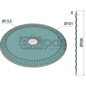 Disc de semanat - GRANIT [11647491]