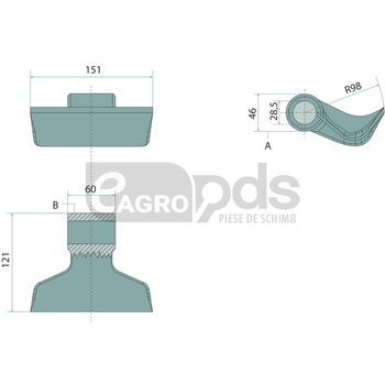 Fulgii de tocator - GRANIT [11674831]