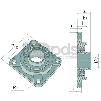 Rulment radial cu bile - GRANIT [11739097]
