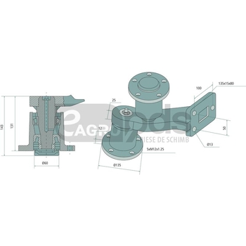 Rulment cu tija - GRANIT [11740606]