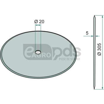 Disc de semanat - GRANIT [11755159]