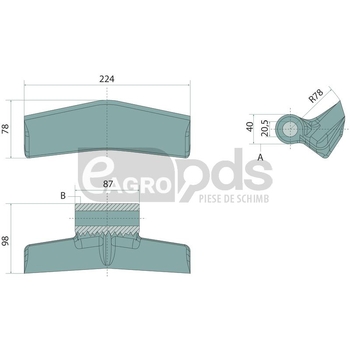 Fulgii de tocator - GRANIT [11936601]