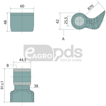 Fulgii de tocator - GRANIT [11958168]