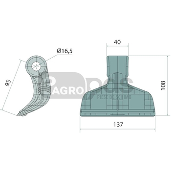 Ciocan batator - GRANIT [11984586]