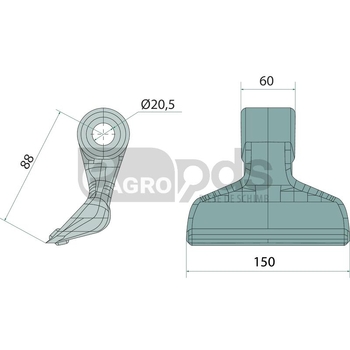 Ciocan batator - GRANIT [11988187]