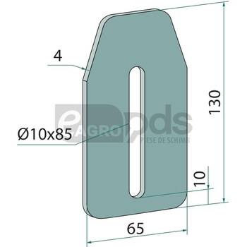 Placa de stergatoare - GRANIT [12034396]