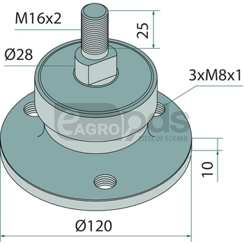 Granit rulment filetat - GRANIT [12037675]