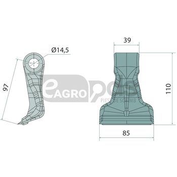 Ciocan batator - GRANIT [12048470]