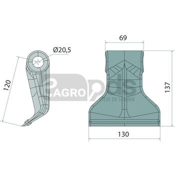 Ciocan batator - GRANIT [12053766]