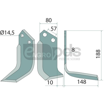 Lama de frezat - GRANIT [12096284]
