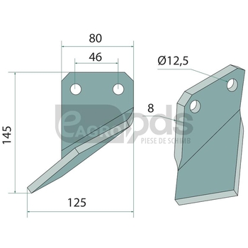 Cutit freza - GRANIT [12136026]