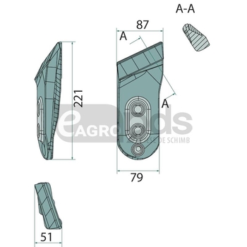 Varf brazdar - Endurance Carbide [12136924]