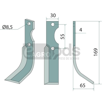 Lama de frezat - GRANIT [12140046]