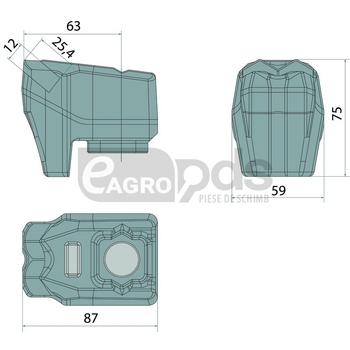 Dinte tocator forestier - Endurance Carbide [12140219]