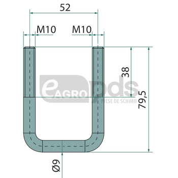 Surub tip u - GRANIT [12198614]