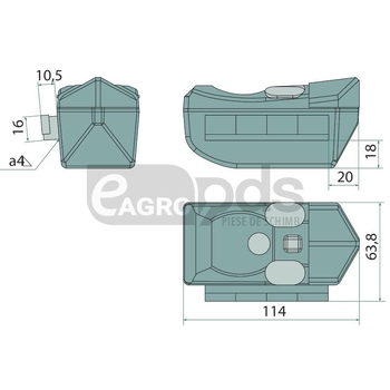 Dinte tocator forestier - Endurance Carbide [12267291]