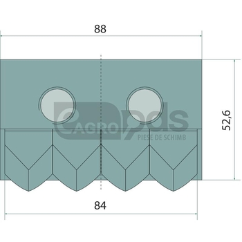 Placa de schimb - Endurance Carbide [12268902]