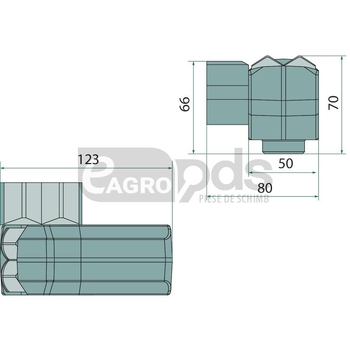 Dinte tocator forestier - Endurance Carbide [12346348]