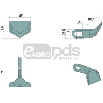 Ciocan batator - GRANIT [12403497]