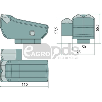 Dinte tocator forestier - Endurance Carbide [12532122]