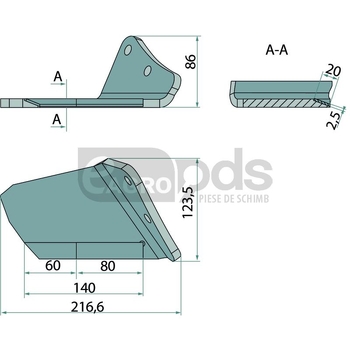 Aripa brazdar - Endurance Carbide [179076663]