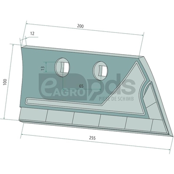 Brazdar antetrupita - GRANIT Heavy Duty [1792800006]