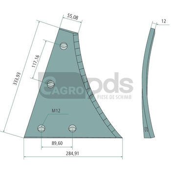 Cormana componenta frontala - GRANIT Heavy Duty [17928 619172]