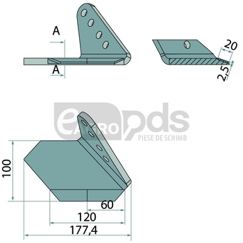 Aripa brazdar - Endurance Carbide [179316667]