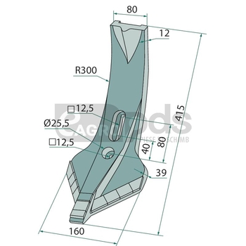 Varf de brazdar - GRANIT Heavy Duty [1793200040]