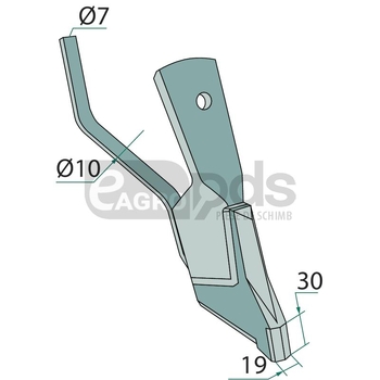 Brazdar cu schimbare rapida - GRANIT Heavy Duty [1793200042]