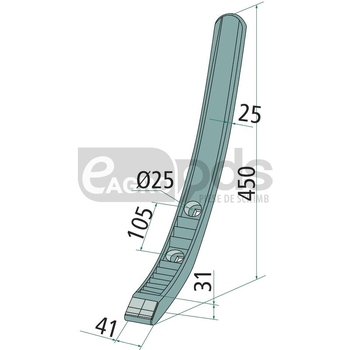 Brazdar ingust - GRANIT Heavy Duty [1795400002]