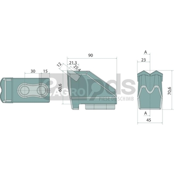 Dinte tocator - Endurance Carbide [1796466661]
