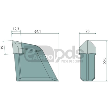 Dinte de sudura - Endurance Carbide [179726669]