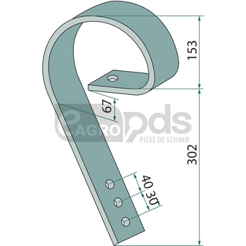 Dinte cultivator - GRANIT [1800100074]