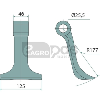 Ciocan batator - GRANIT [1800200024]