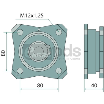 Rulment cu role complet - GRANIT [1800200037]